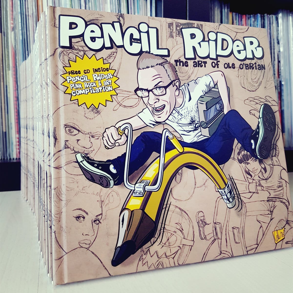 Pencil Rider - The Art of Ole O'Brian